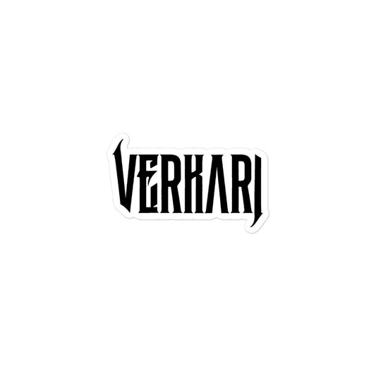 Name logo sticker
